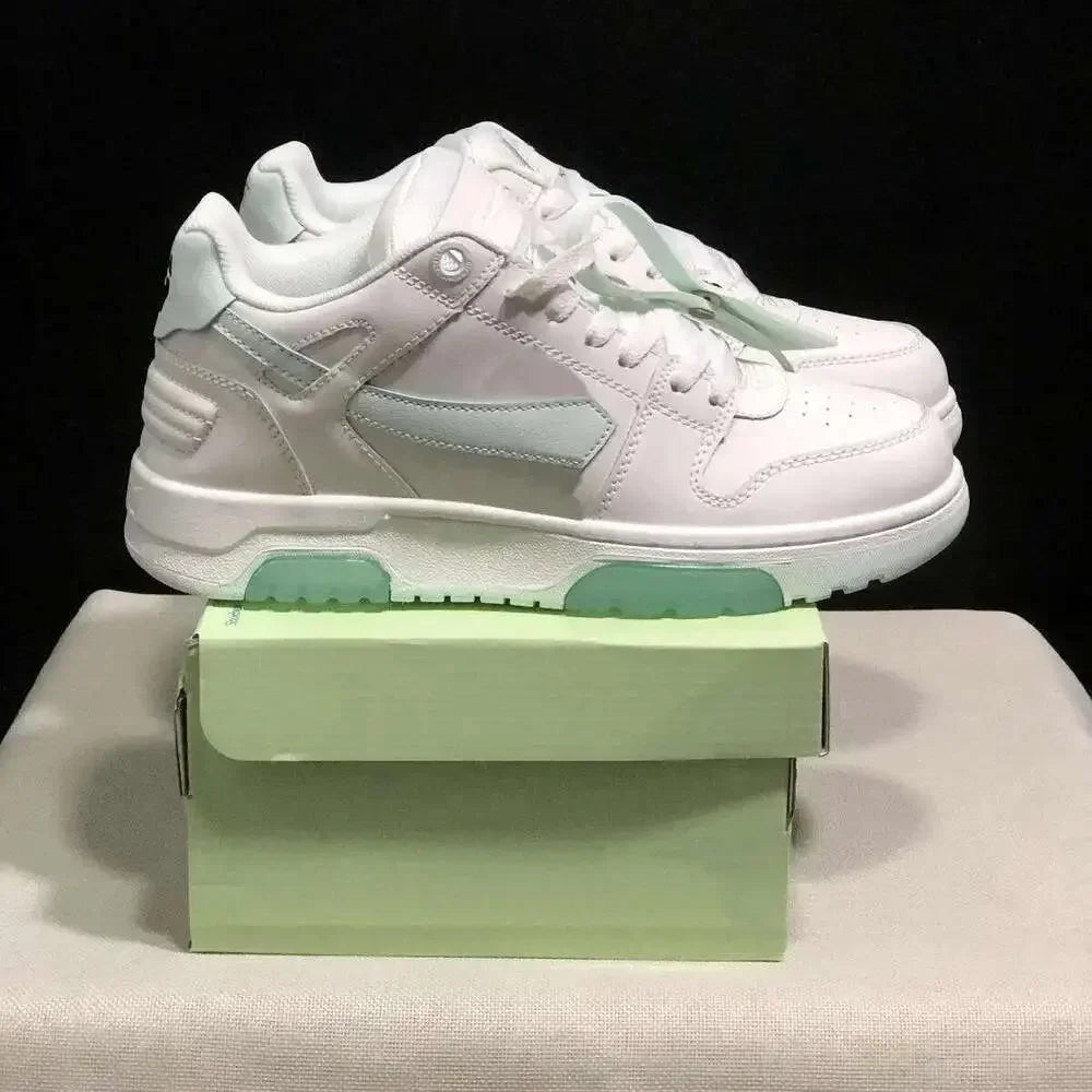 Designer Suede Leather Platform Sneakers