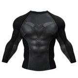 Custom Tattoo Long Sleeve Compression Tee