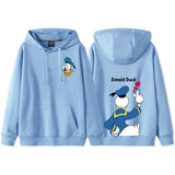 Anime Cartoon Disney Donald Duck Daisy Duck Couple Hooded Hoodie Women's Autumn/Winter Coat hoodie  sweatshirt  anime hoodie 2