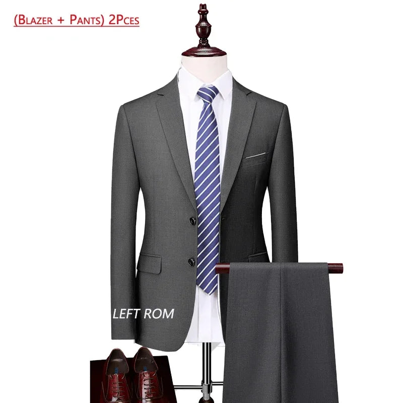 Men’s Premium 3-Piece Formal Suit Set