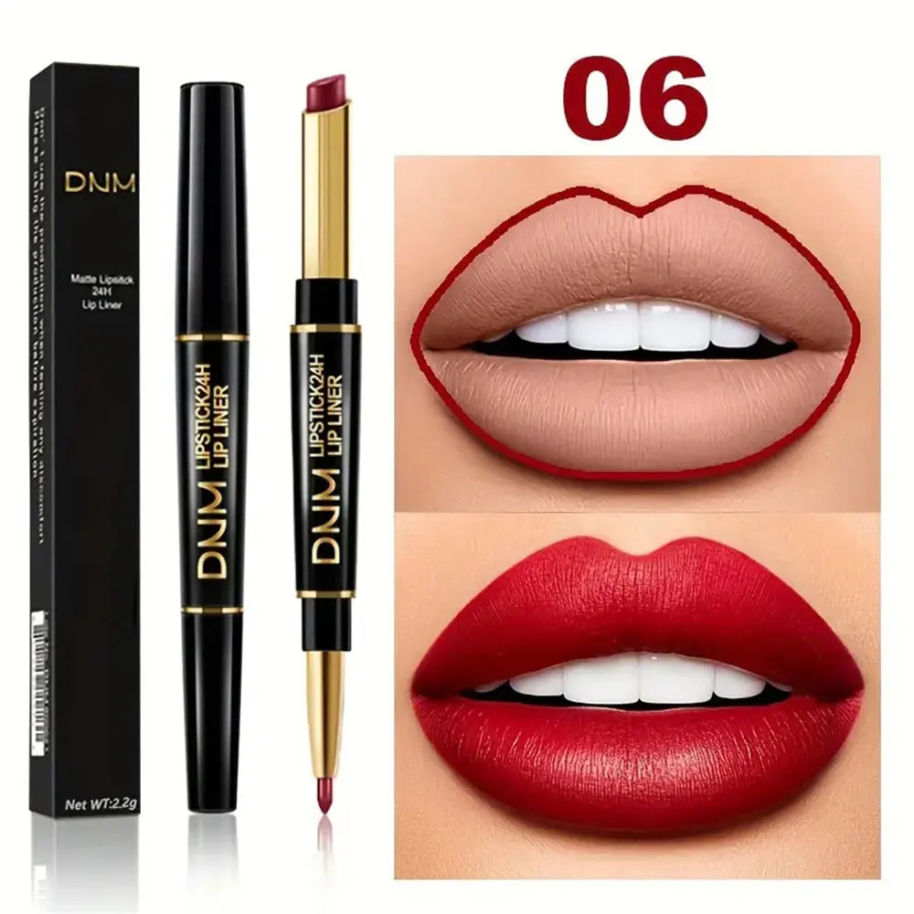 Double-Ended Long-Wear Lipstick & Liner