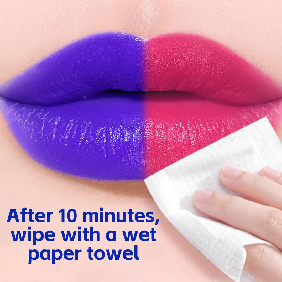 Blue Rose Lipstick Temperature Color Changing lipstic Moisturizing  Female Makeup products Sexy Lip tint Gloss Shiny Lipsticks 5