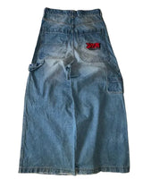 Y2K Embroidered Baggy Jeans