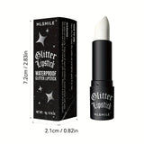7 Colors Glitter Lipstick Hydrating Sparkling Shine Lip Color Nonstick Highly Pigmented Formula Gives Metallic Finish Lip Makeup 3