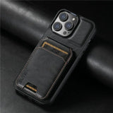 Luxury Leather Wallet Case with Magnetic Closure