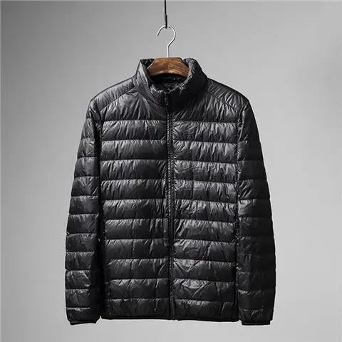 Men's Lightweight down Cotton Jaet Autumn Winter Stand Collar ort Sle Warm Casual ly Portable Outerwear 3