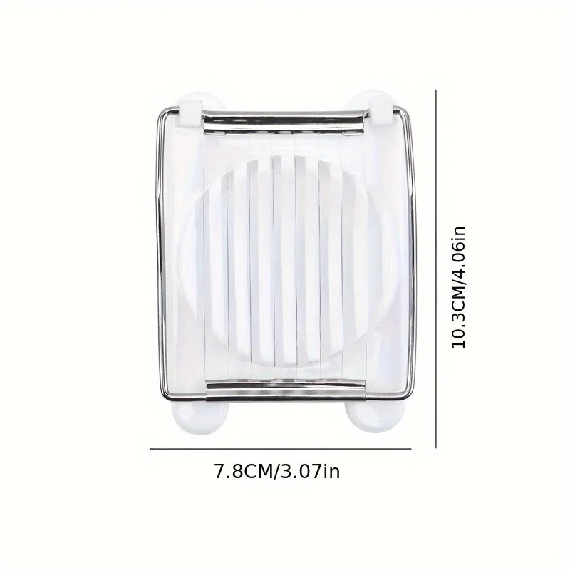 Egg Slicer Various Multi Functional Stainless Steel Egg Slicers Can Cut Soft Food for Practical Quick Household Kitchen Tools 2