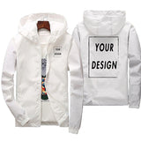 Men’s Custom Logo Waterproof Windbreaker