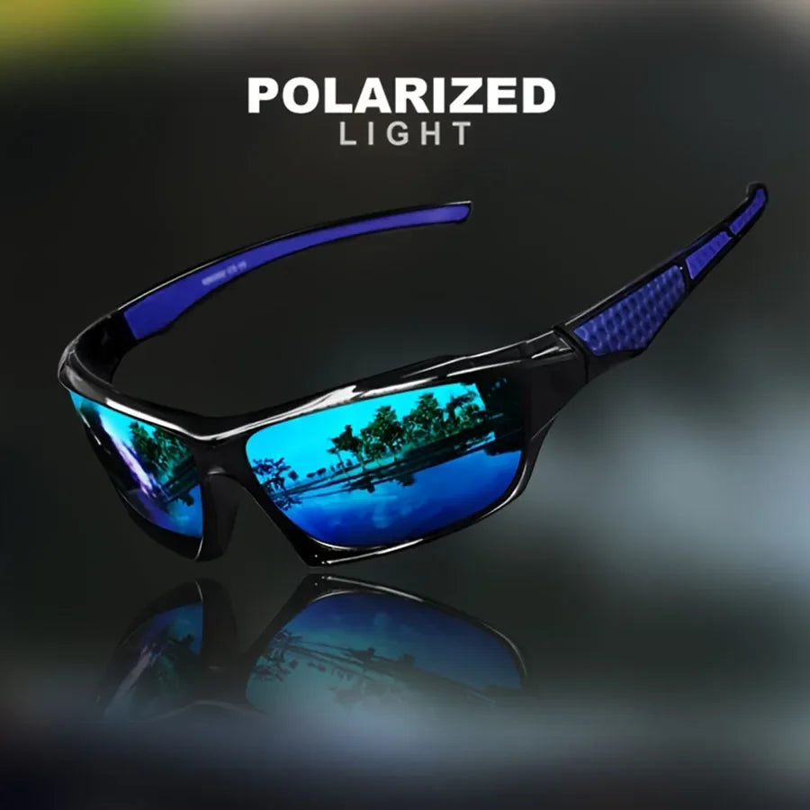 Round Frame Polarized Sports Sunglasses