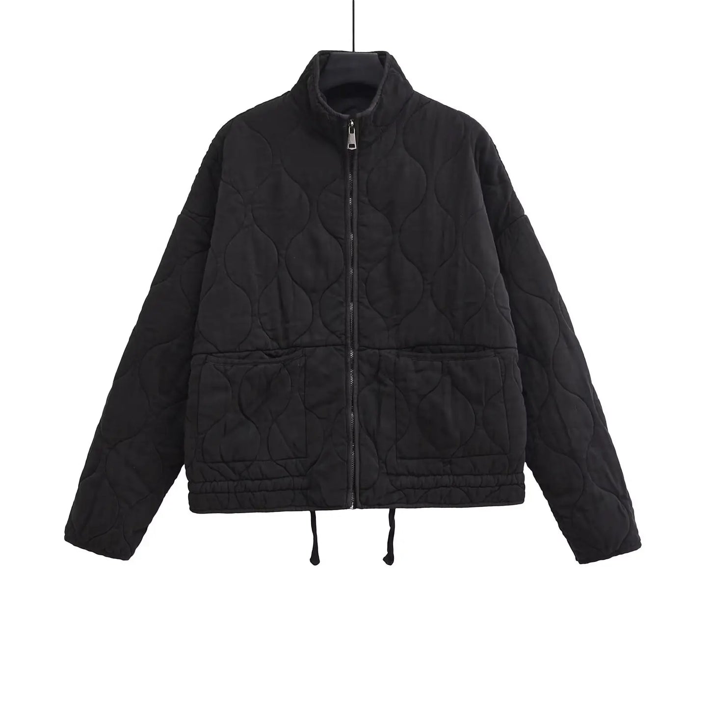Women’s Stand-Collar Quilted Jacket