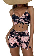 High Waist Bikini 2023: Push Up Floral Print Swimsuit for Women 6