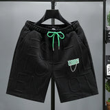 Letters Size 5XL 6XL 7XL New Fashion knitted Shorts Men 5