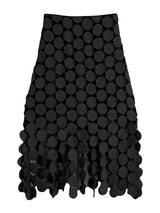 TWOTWINSTYLE-Cut-Out-Skirt-For-Women-High-Waist-Patchwork-Tassel-Irregular-Hem-Solid-Midi-Skirts-Female