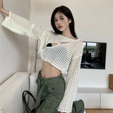 Y2K-Hollow-Out-Crop-Top-Knitted-Retro-Long-Sleeve-T-Shirt-Women-Summer-Sun-Protection-Breathable