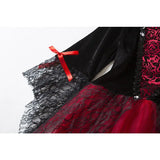 2-15Y Girl Vampire Halloween Dress for Kid Ghost Bride Gothic Cosplay Vampire Costume Kids Carnival Party Clothes Party Gifts 5