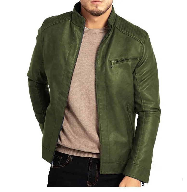 Men’s Urban Moto PU Leather Jacket