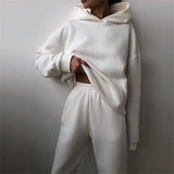 Oversized Fleece Hoodie & Jogger Set