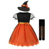 Children’s Pumpkin Carnival Dress