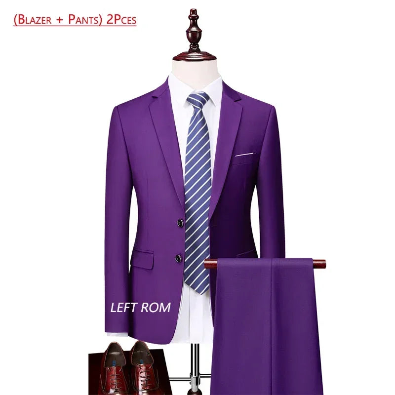 Men’s Premium 3-Piece Formal Suit Set