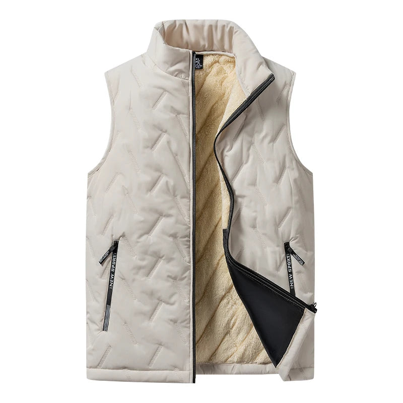 Autumn and winter fashion men's cotton vest jacket 2