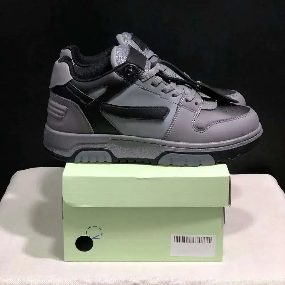 Designer Suede Leather Platform Sneakers