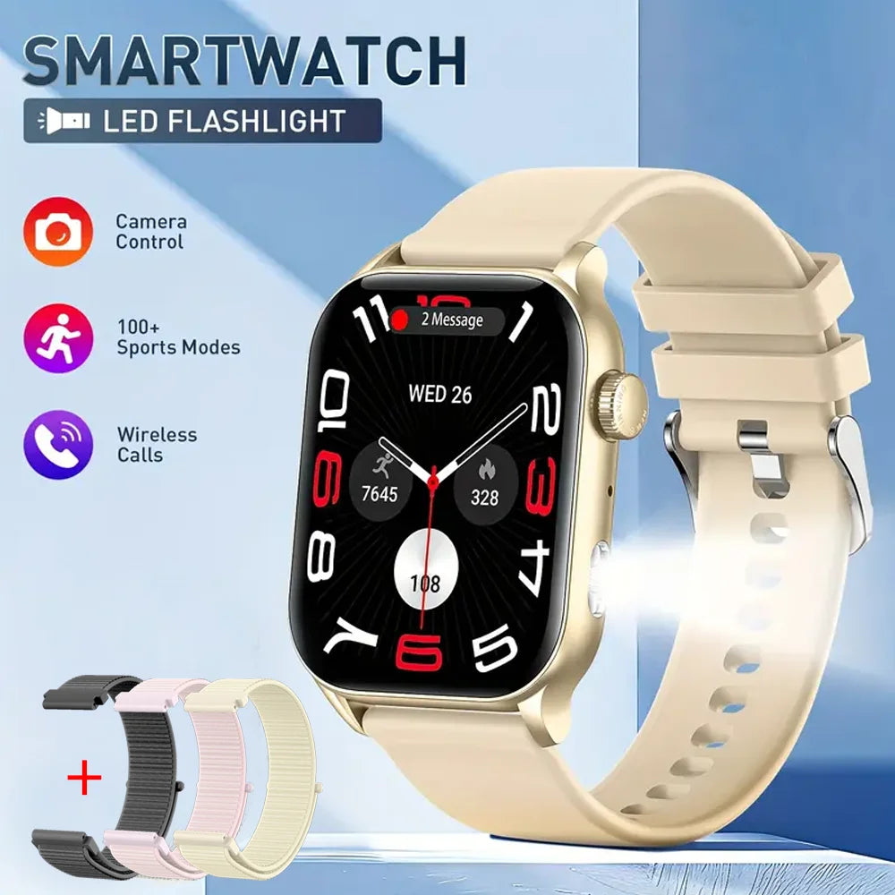 SENBONO-AMOLED-Smart-Watch-Bluetooth-Call-LED-Flashlight-100-Sport-Mode-DIY-Dial-Custom-Camera-Control