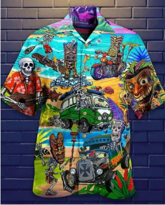2023-Summer-Loose-Breathable-3d-Print-Trendy-Cool-Fashion-Hawaiian-Shirts-Beach-Party-Tops-Short-Sleeves