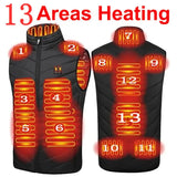 SA-Made Men’s 17-Zone Smart Electric Heated Vest