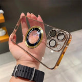 Luxury Plating Clear MagSafe Case