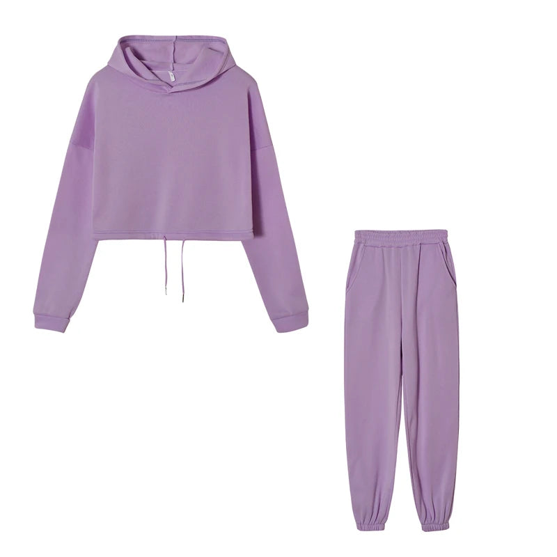 Women’s Two-Piece Long-Sleeved Sports Suit