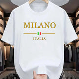 MILANO ITALIA Men’s Cotton Graphic Tee