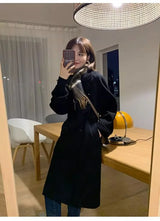 Women’s Double-Breasted Wool Windbreaker