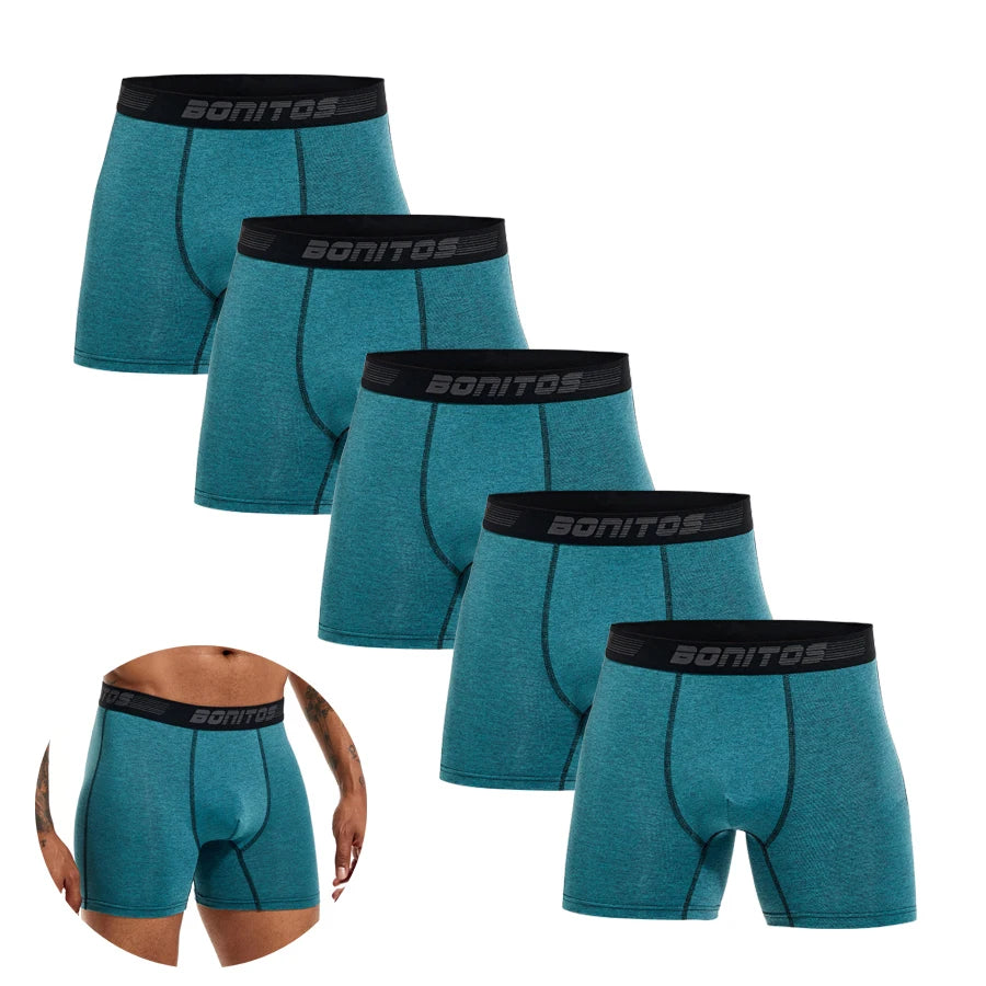 5-Piece Men’s Luxury Boxers & Briefs Collection