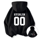 Hot Vintage Graphics print Stray Kids Hoodie Women Men Casual hip hop streetwear Long sleeve Fleece pullover Unisex sweatshirts 3