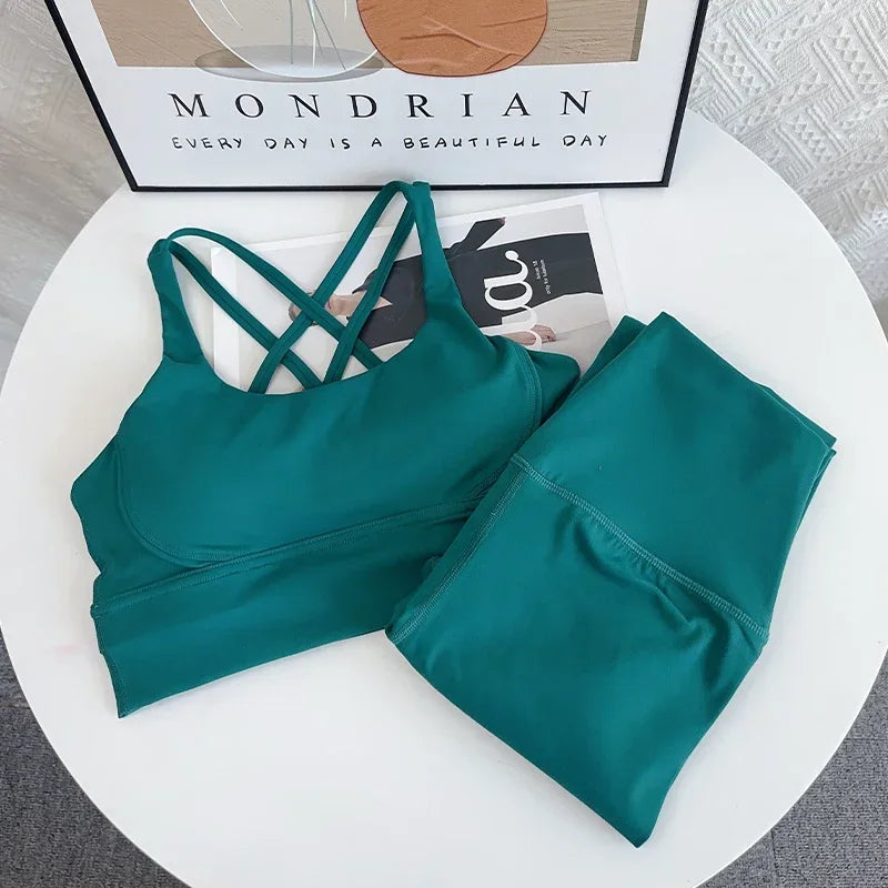 Women’s 2-Piece Breathable Yoga & Fitness Set