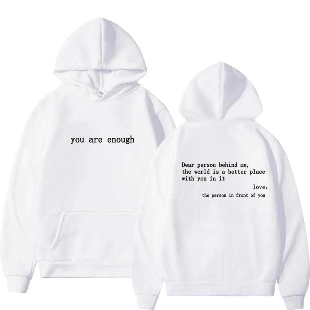 "Dear Person Behind Me" Unisex Hoodie