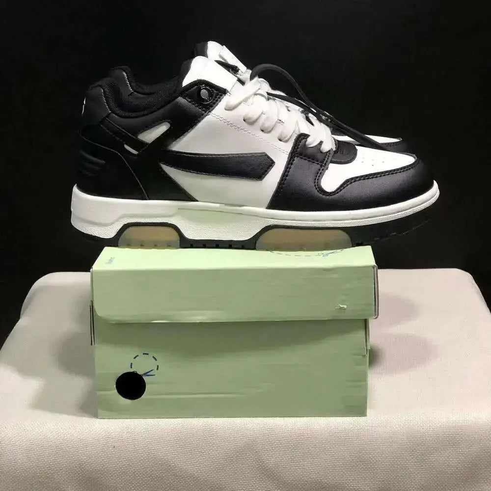 Designer Suede Leather Platform Sneakers