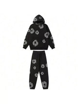 Denim Tears Cotton Foam Print Hoodie & Jogger Set