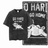 Acid-Washed Graphic Performance Tee