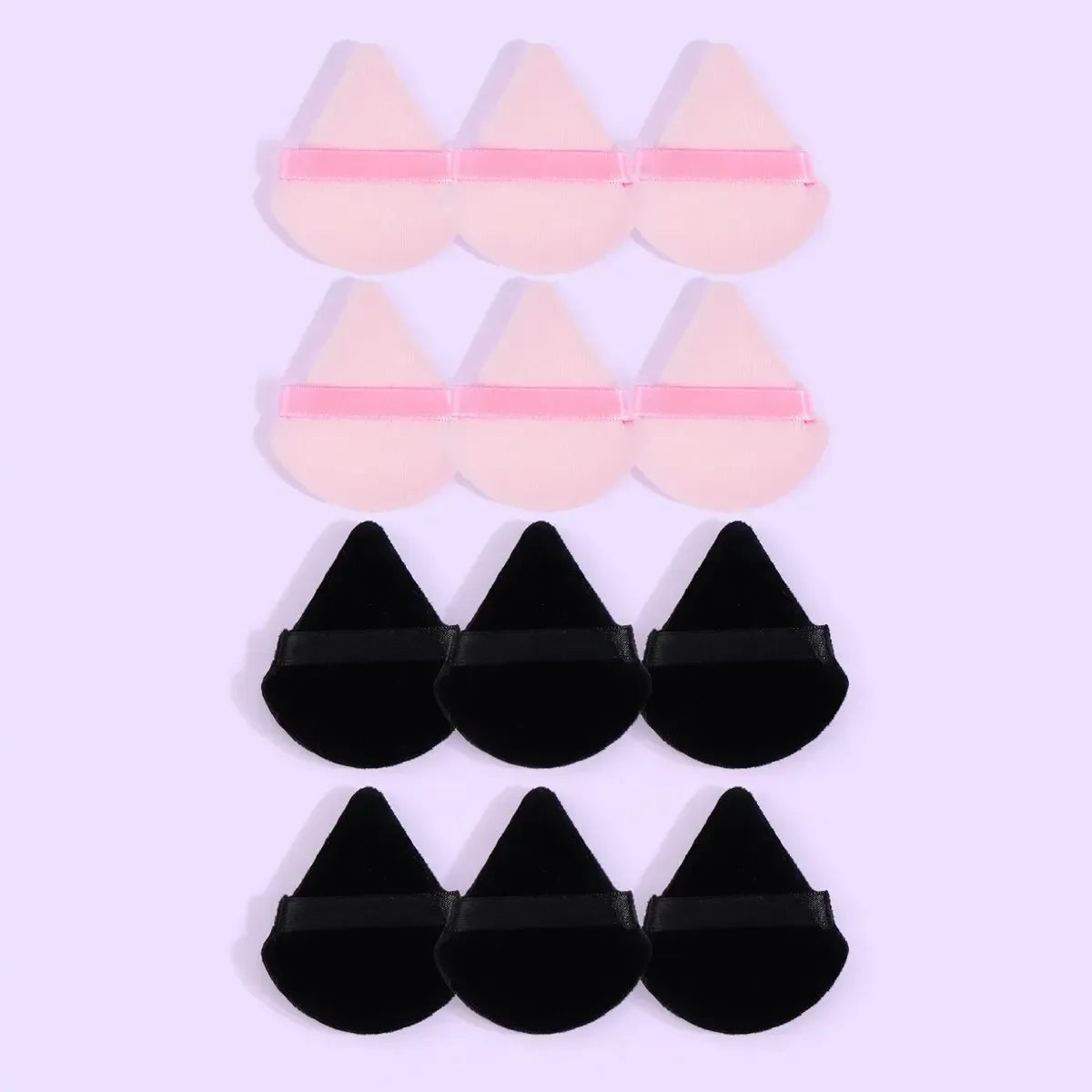 10Pcs Triangle Powder Puff Cosmetic Set Makeup Sponges Foundation Women Beauty Makeup Tools