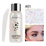 Full-Body-Gel-Sequins-Dazzle-Color-Dress-Eye-And-Hair-Highlights-Long-Term-Powder-Is-Not