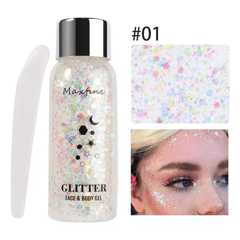 Full-Body-Gel-Sequins-Dazzle-Color-Dress-Eye-And-Hair-Highlights-Long-Term-Powder-Is-Not
