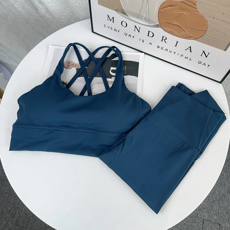 Women’s 2-Piece Breathable Yoga & Fitness Set