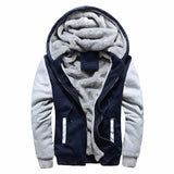 Men's Camouflage Fleece Winter Parka