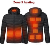 Men's All-Weather USB Heated Parka