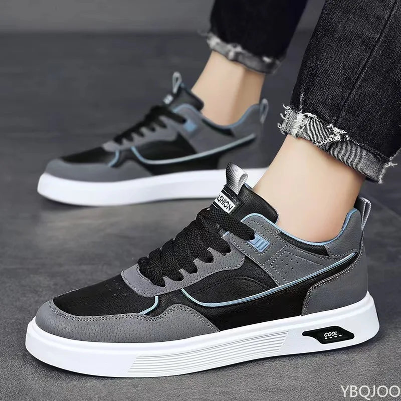 Fashionable versatile new spring autumn board shoes men casual minimalist comfortable sporty breathable men's shoes 5