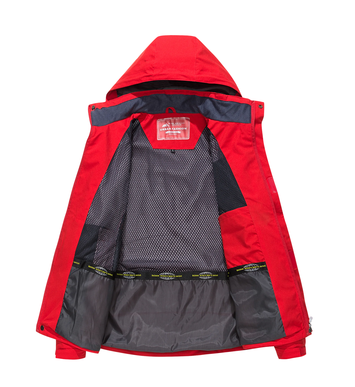 Men's Waterproof Hiking Jacket Large Size Windproof Windbreaker Camping Hunting Running Trekking Fishing Coat Men Outdoor 3