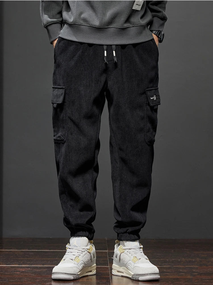 Men's Spring/Autumn Harem Pants | Elastic Waist Drawstring | Casual Jogging Sports Pants 4