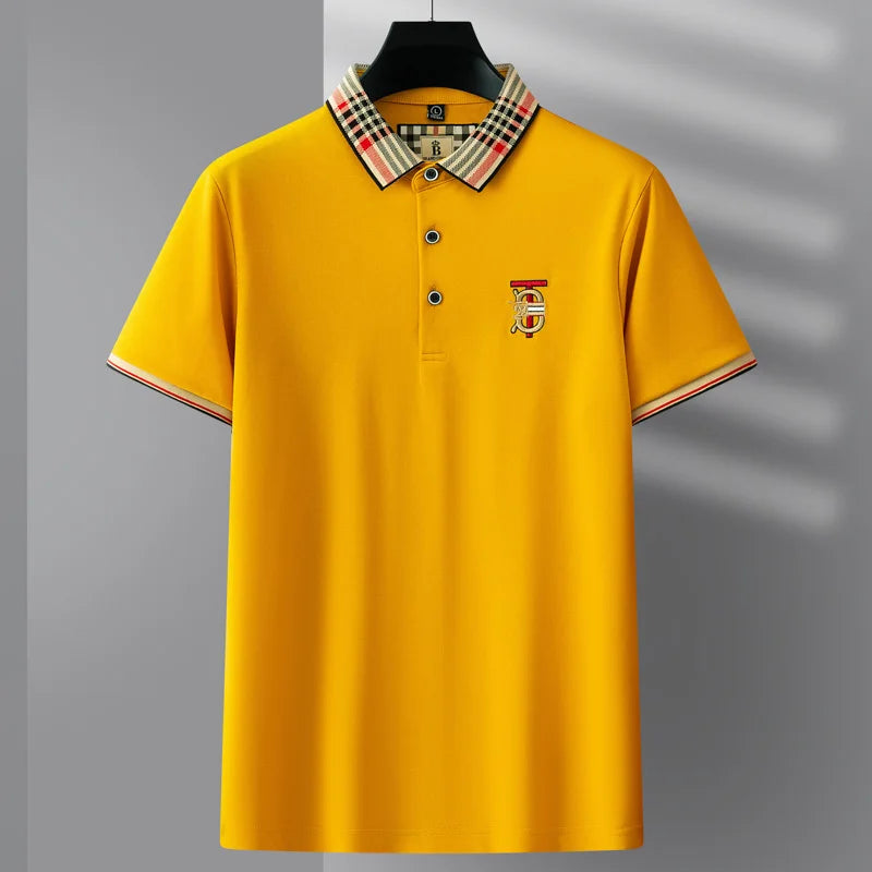 Exquisite Embroidery Casual Cotton Polo Shirt TheFashionFever 6