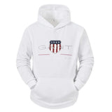 2025Solid Color Men's Hoodie Warm Men's Sweatshirt Fashion Street Casual Men's Loose Cool Sa 1949 Printed Pullover Brand Hoodie 4